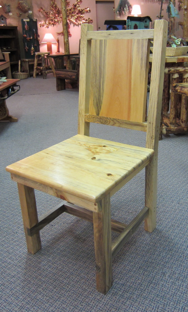 Northwest Handmade Furniture Blue Pine Chair